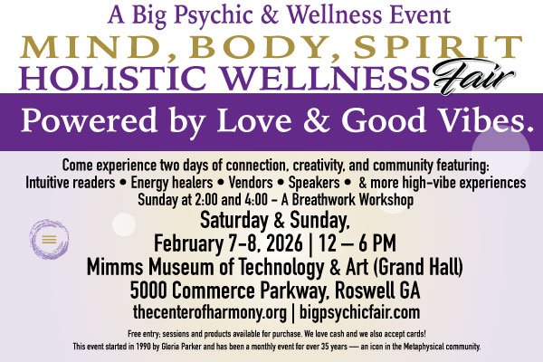 January 3-4, 2026 Holistic Fair at the Mimms Museum of Technology and art
